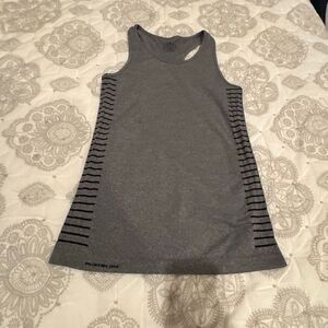 Pure Lime Seamless Racerback Sports Tank grey size Large/ XL